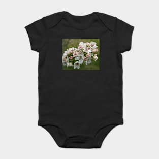 White Tree Flowers 3 Baby Bodysuit